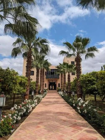 Ourika valley landscape